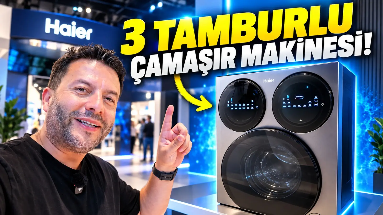 IFA 2026’da Gururlandıran Teknoloji: 3 Tamburlu Çamaşır Makinesi ve Haier Yenilikleri!