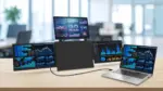 Acer'dan Üç Ekranlı Taşınabilir Monitör Çözümü — Acer üç ekranlı taşınabilir monitör, taşınabilir monitör modelleri, Acer PD163Q-P3 özellikleri, üç ekranlı monitör kurulumu, dizüstü bilgisayar ekran genişletme