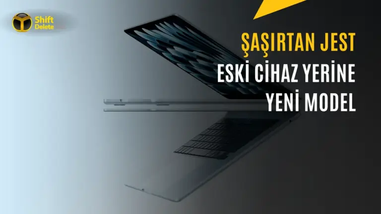 Apple'dan Müşterisine Ücretsiz M5 MacBook Air Sürprizi — Apple ücretsiz MacBook değişimi, Apple Destek servis, M5 MacBook Air özellikleri, AppleCare cihaz değişimi, vintage Apple ürünleri