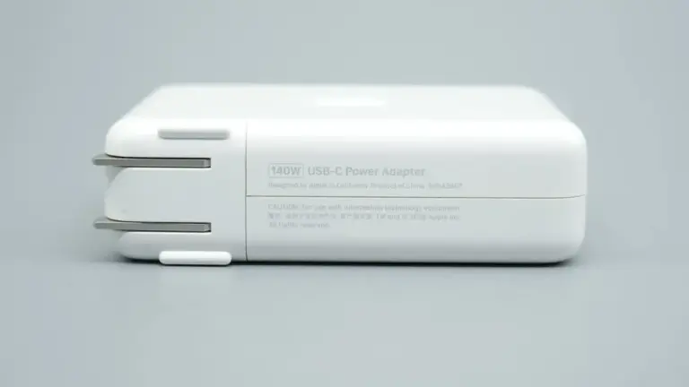 Apple'dan Şarj Aletine Yazılım Güncellemesi: İşte Detaylar — Apple 140W USB-C güç adaptörü firmware güncellemesi, Apple güç adaptörü firmware sürümü, 140W USB-C adaptör güncelleme notları, Apple aksesuar yazılım güncellemesi, MacBook güç adaptörü güncellemesi