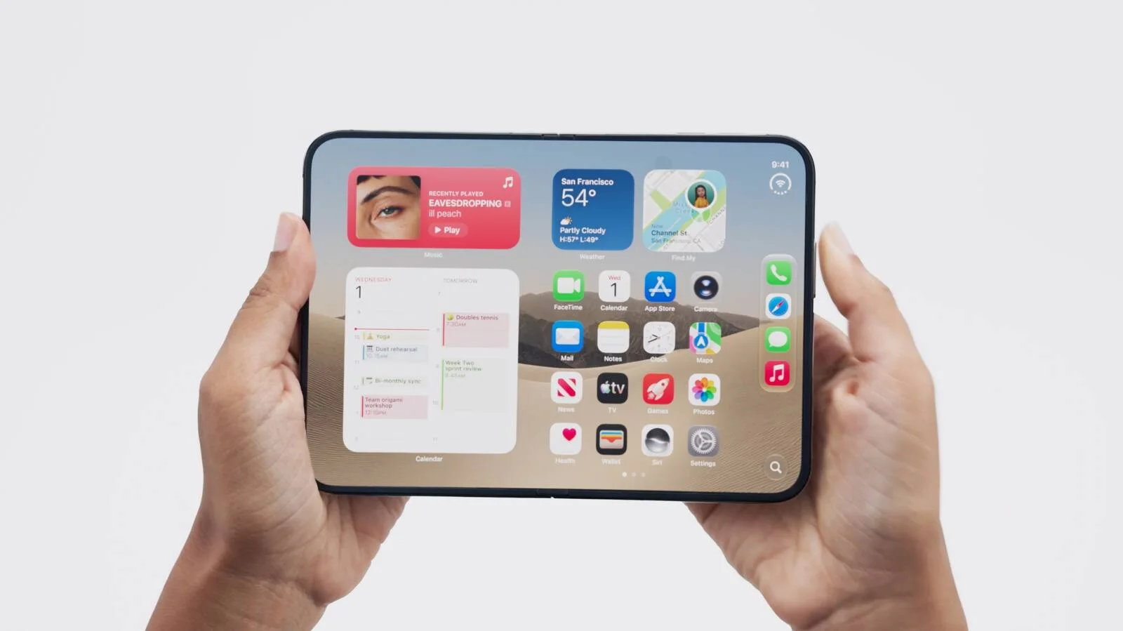 Apple'ın İlk Katlanabilir Telefonu iPhone Duo Tanıtıldı — katlanabilir iPhone Duo, Apple katlanabilir telefon, iPhone Duo özellikleri, iPhone Duo fiyatı, yeni iPhone modeli