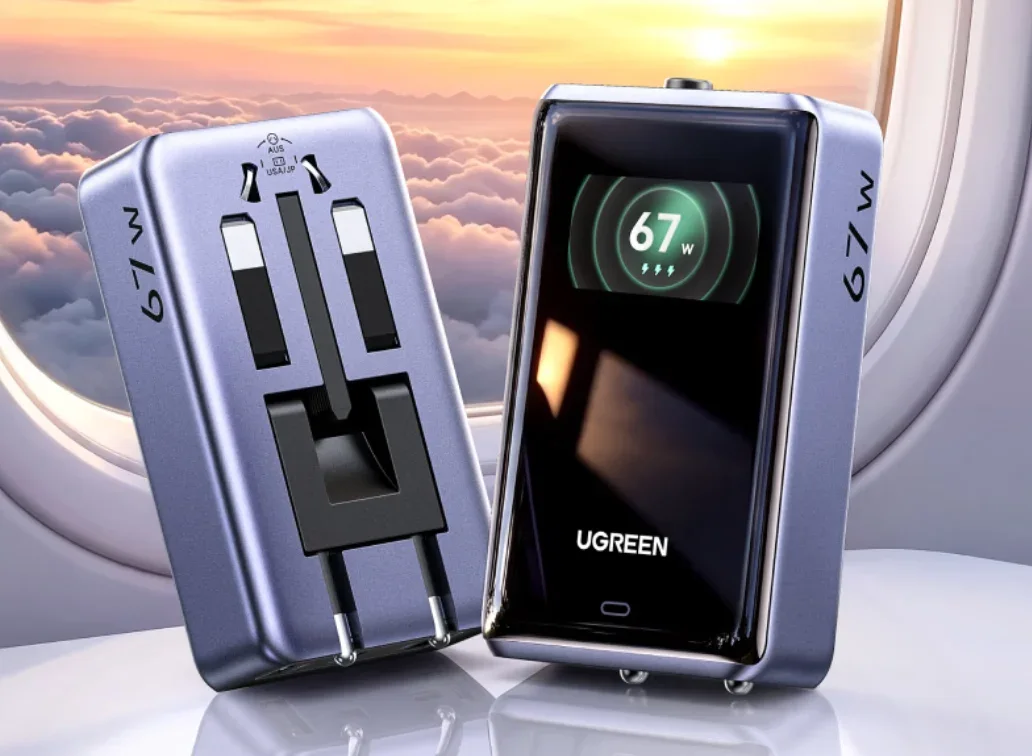 At Çantaya Dünyayı Gez: Ugreen 67W Travel Charger Tanıtıldı — seyahat şarj adaptörü, hızlı şarj cihazı, evrensel priz adaptörü, kompakt şarj çözümleri