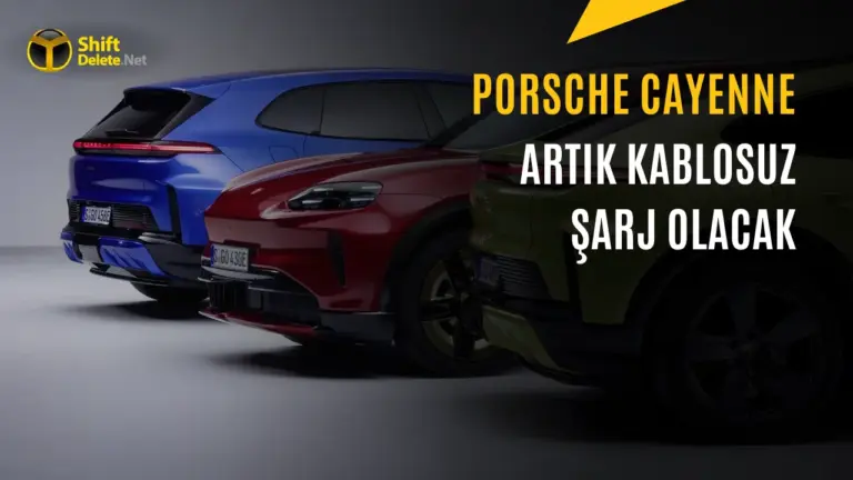 Elektrikli Porsche Cayenne Kablosuz Şarj Edilecek — Porsche elektrikli araçlar, kablosuz şarj teknolojisi, Porsche Cayenne özellikleri, elektrikli araç şarj sistemleri