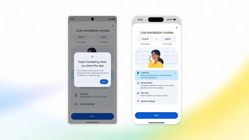 Google Translate'e Canlı Çeviri için İki Yeni Özellik Geldi — Google Translate özellikleri, sesli çeviri teknolojisi, Android çeviri uygulaması, iOS çeviri güncellemesi