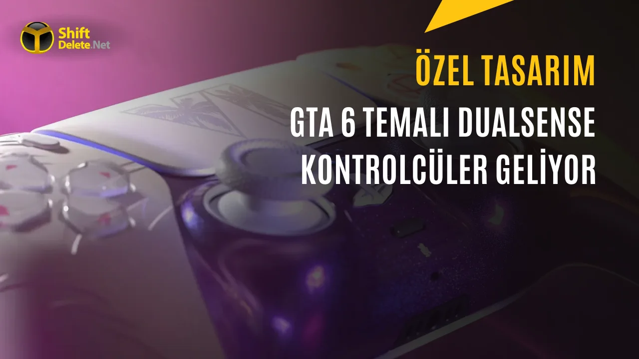 GTA 6 Temalı DualSense Kontrolcüler Tanıtıldı