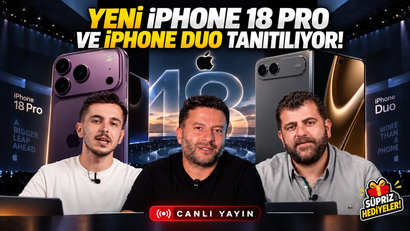 iPhone 18 etkinliği