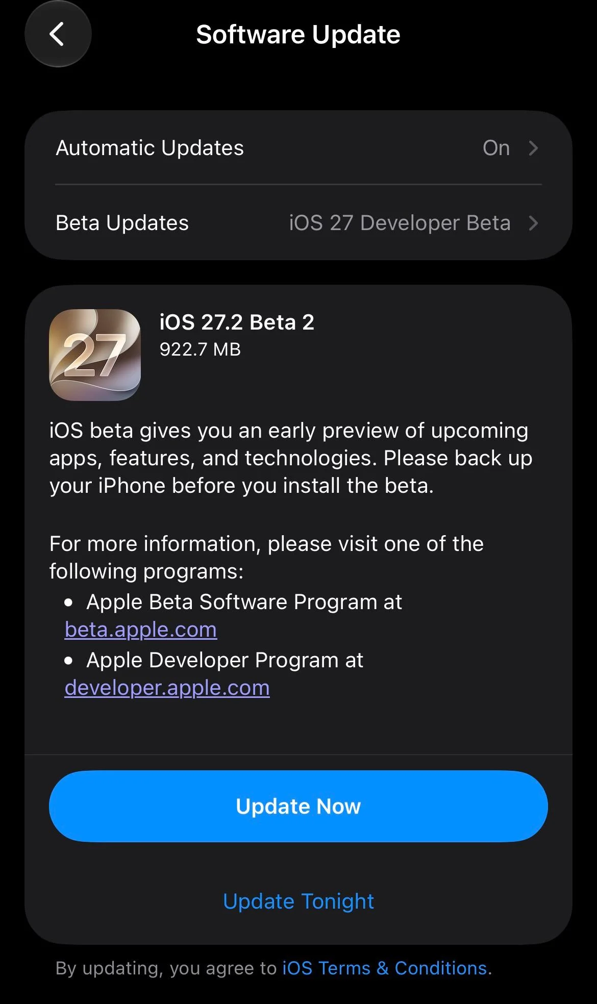 iOS 27.2 Beta 2 Yayınlandı: İşte Yenilikler — iOS 27.2 ikinci beta, iPhone Duo özellikleri, Siri AI dil desteği, Health uygulaması yenilikleri, iOS 27.1 güncellemesi