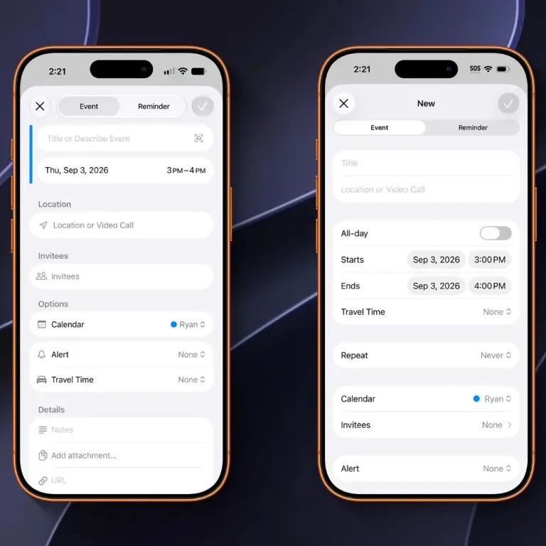 iOS 27 ile Apple Takvim Uygulaması Yenileniyor — iOS 27 takvim uygulaması yenilikleri, iOS 27 ile gelen yenilikler, Apple takvim uygulaması nasıl kullanılır, iOS 27 takvim ve hatırlatıcılar, Apple takvim yapay zeka özellikleri