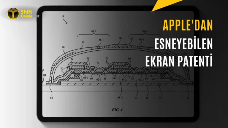 Katlanabilir Ekranları Unutun: Apple Esneyebilen Ekran Çıkarıyor — esneyebilen ekran teknolojisi, Apple patent başvurusu, katlanabilir ekranlı cihazlar, Stretchable Display patenti, Apple mühendisleri