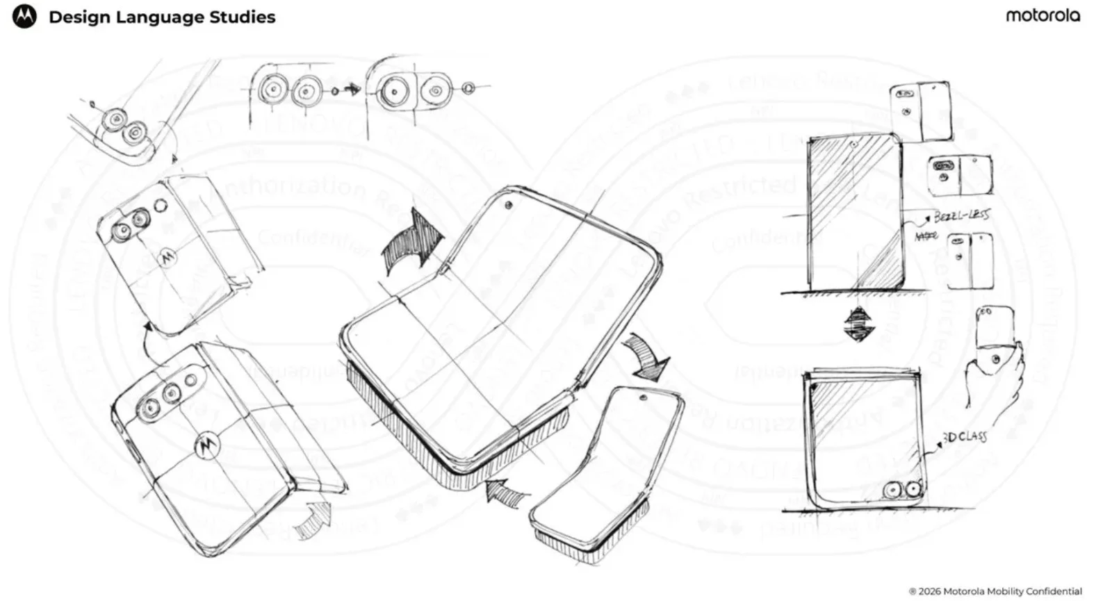 Kırışıksız Katlanabilir Telefon: Motorola Razr Fold Detayları Ortaya Çıktı — 3D cam tasarımı, ekran teknolojisi, akıllı telefon sızıntıları