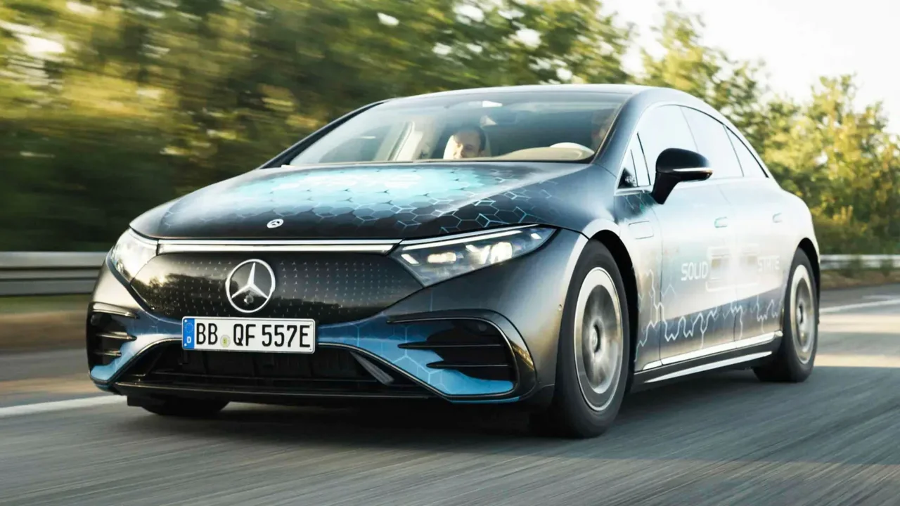 Mercedes-Benz'den Katı Hal Batarya Hamlesi — elektrikli araç bataryaları, Mercedes-Benz batarya teknolojisi, yeni nesil batarya hücreleri, ProLogium iş birliği