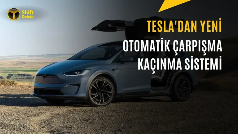 Tesla Otomatik Çarpışma Kaçınma Özelliğini Devreye Aldı — Full Self-Driving Supervised, Tesla güvenlik özellikleri, manuel sürüş güvenliği, Tesla acil durum frenleme