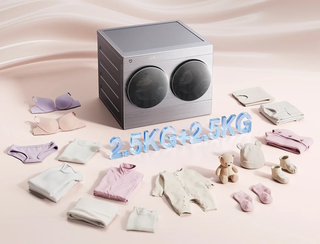 Xiaomi'den Çift Tamburlu Kompakt Çamaşır Makinesi: İşte Fiyatı ve Özellikleri — çift tamburlu çamaşır makinesi, Xiaomi Mijia Mini, akıllı çamaşır makinesi, Mijia Mini Twin-Tub fiyatı