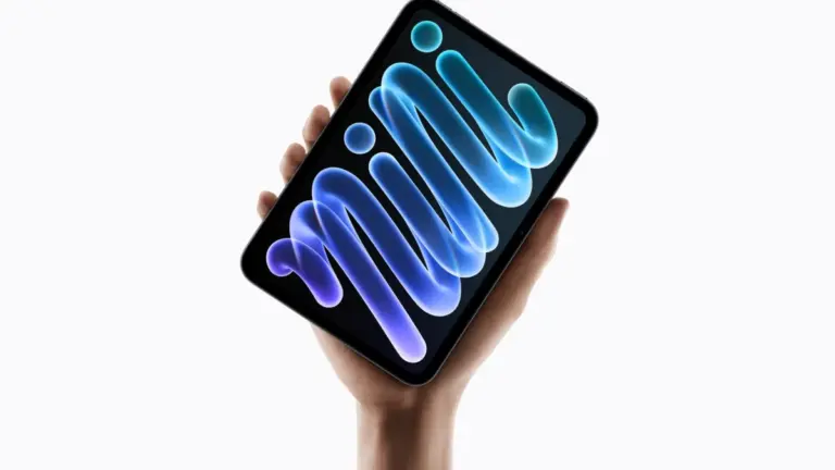iPad mini 8 tabletin ön tasarımı