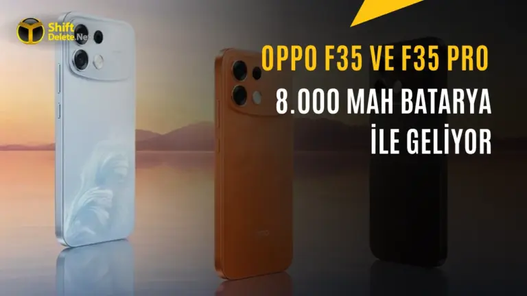 8.000 mAh Bataryalı Oppo F35 ve F35 Pro Tanıtıldı: İşte Özellikleri — Oppo F35 serisi, Oppo F35 özellikleri, Oppo F35 Pro fiyatı, 8000 mAh bataryalı telefonlar, yeni Oppo telefon modelleri