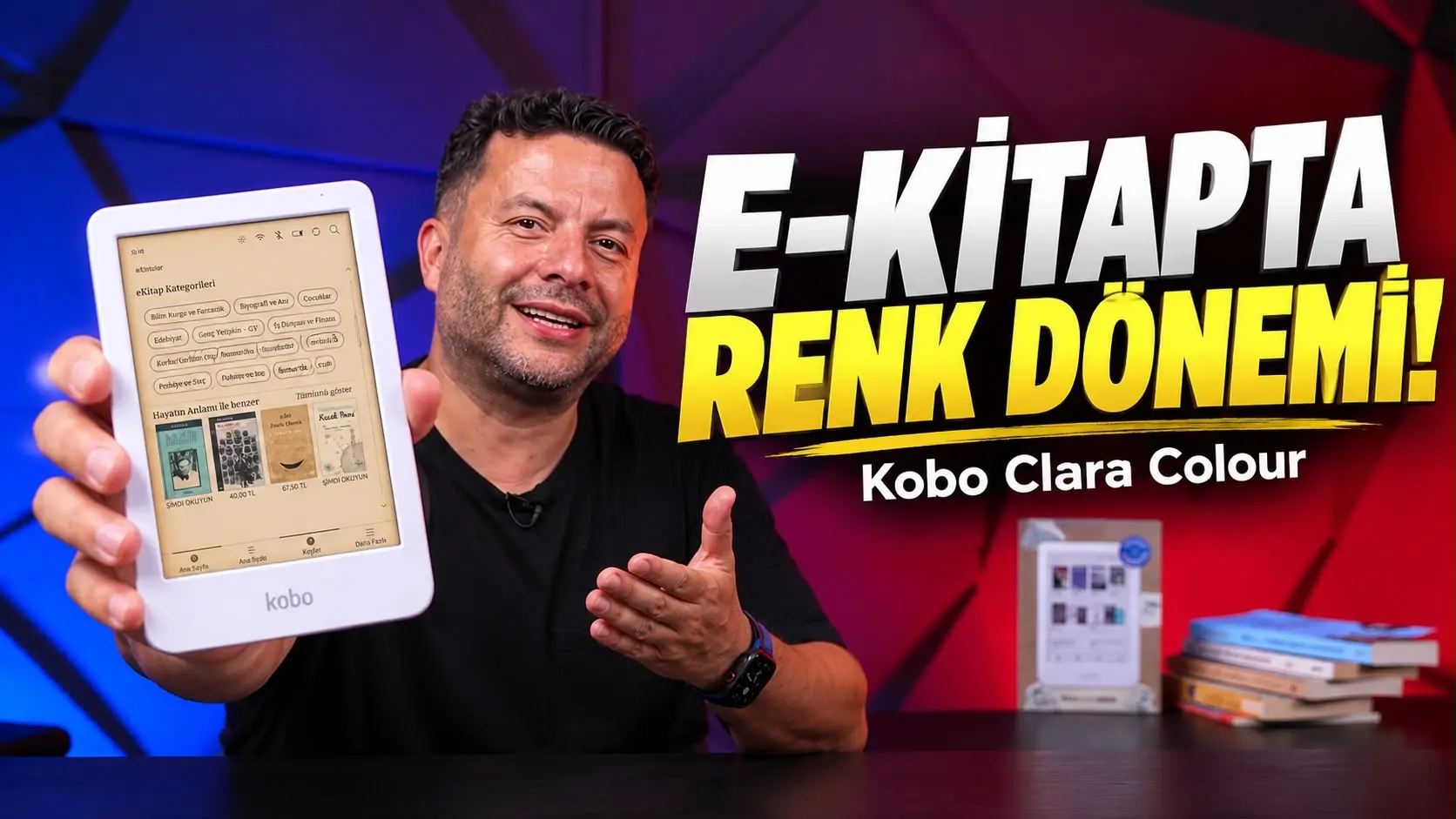 Renkli Ekranlı E-Kitap Okuyucu İncelemesi: Kobo ile Kütüphane Cebinizde!