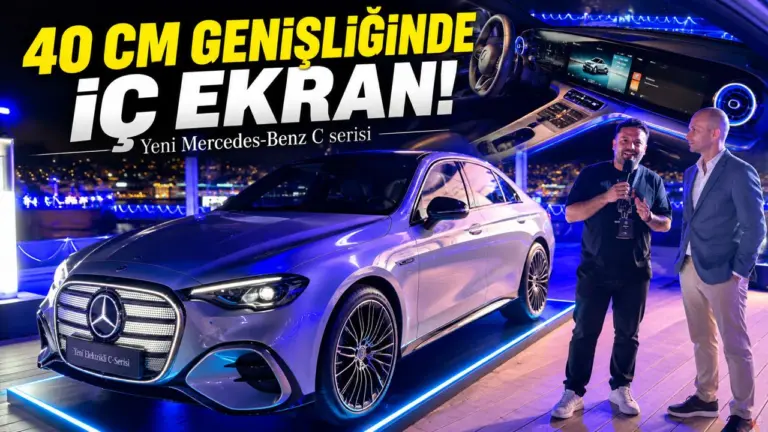 Elektrikli Mercedes C-Serisi