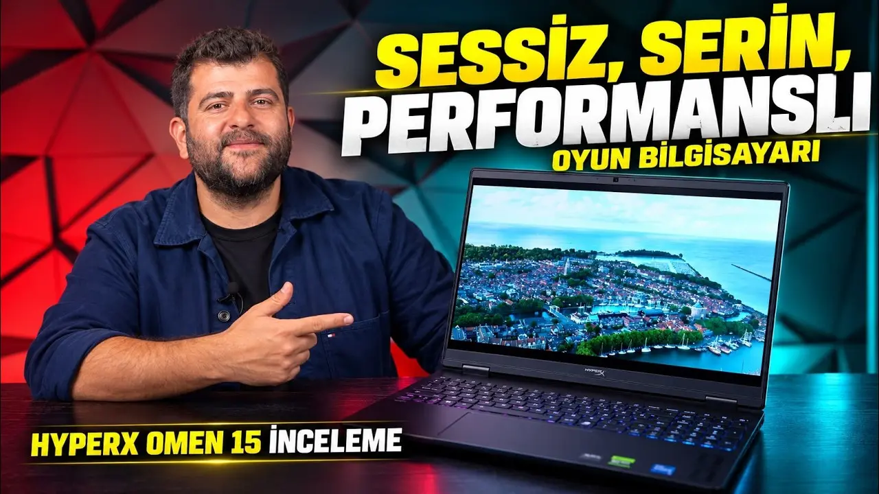 HyperX Omen 15 inceleme – Şık, serin, sessiz ve performanslı oyun bilgisayarı