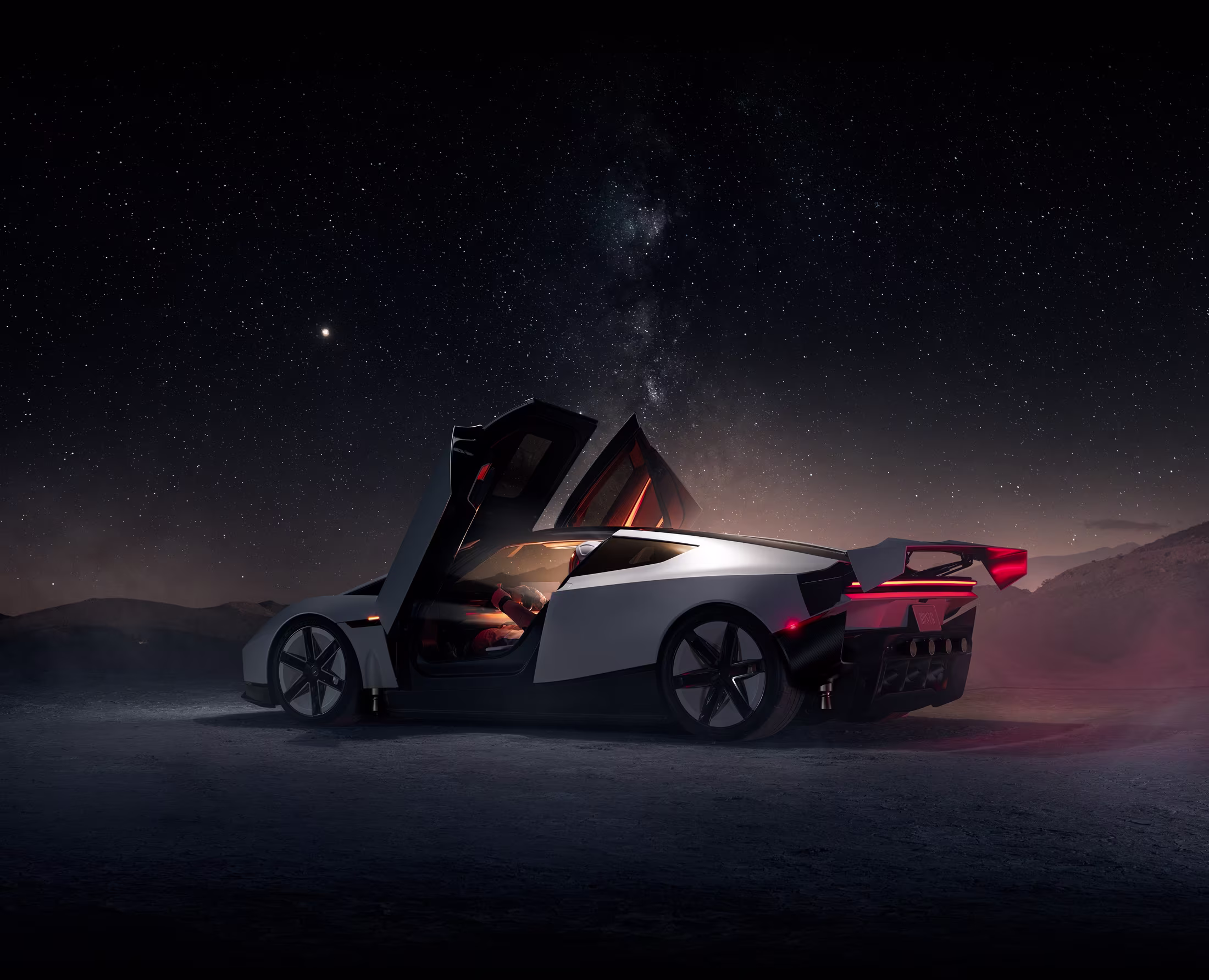 Tesla uçan arabayı tanıttı: Yeni Tesla Roadster havalanıp takla atıyor!