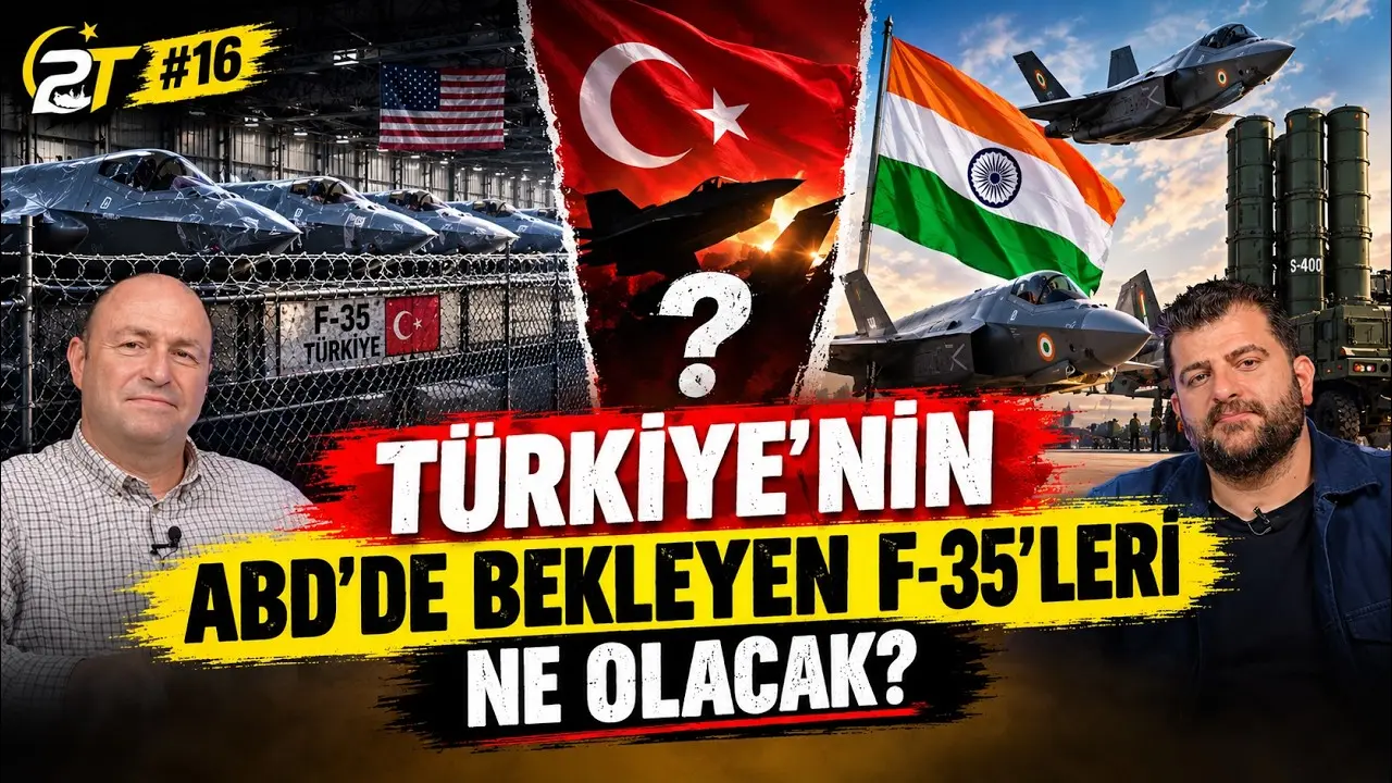 Türkiye’nin ABD’de Bekleyen 6 F-35’i Ne Olacak? Türkiye’ye Yok, Hindistan’a Var! | 2T Teknoloji & Savunma #16