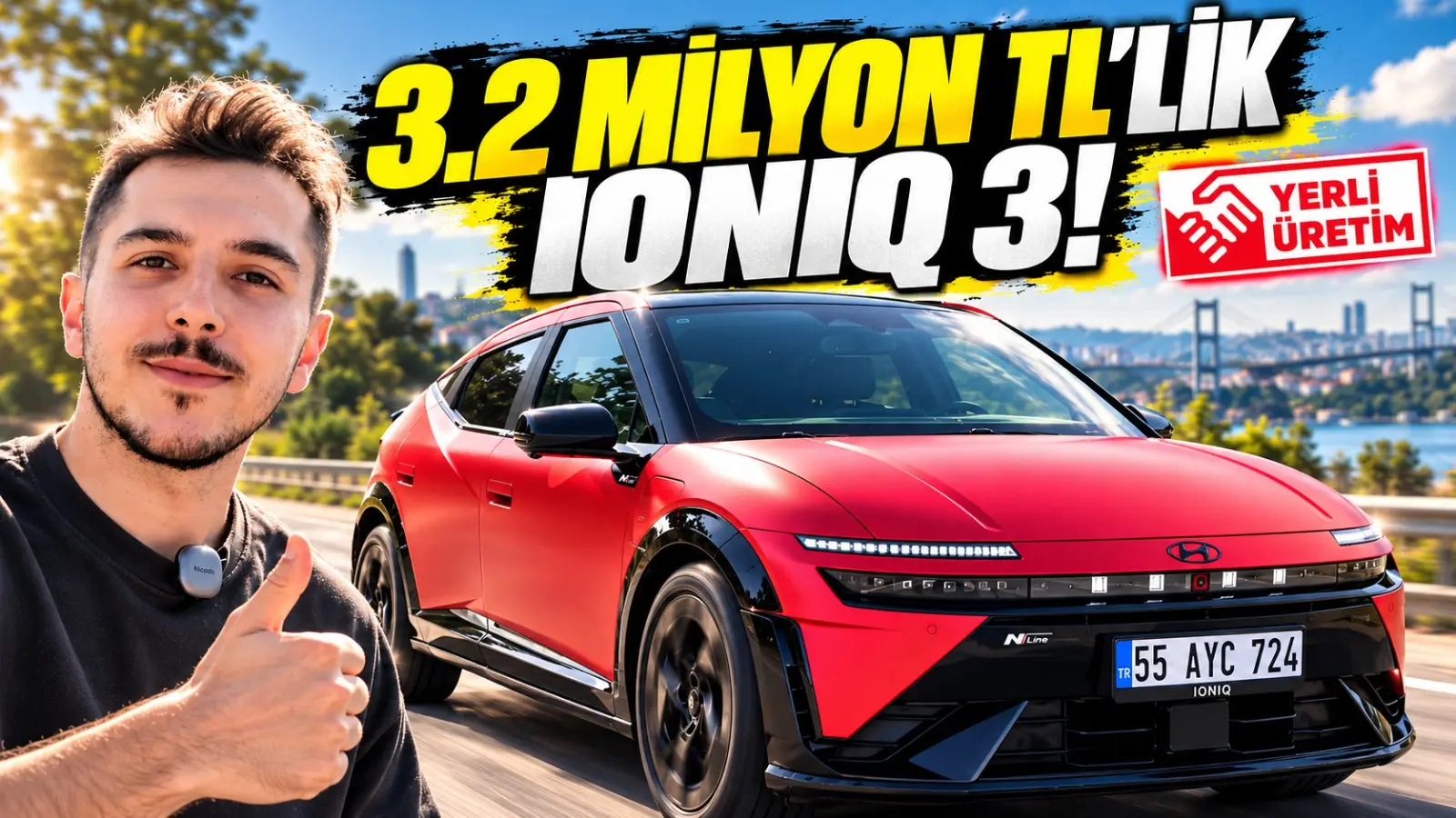 Türkiye’de Üretilen Hyundai Ioniq 3 Testte! | 180 km Sürdük, Tüketimi Ölçtük!