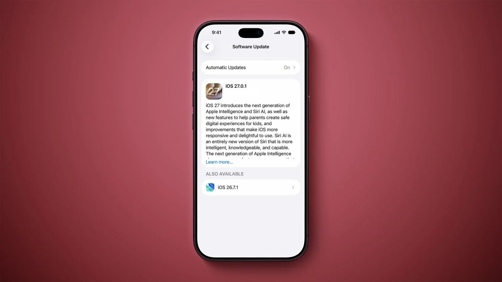 Apple iOS 26 Kullanıcılarını iOS 27'ye Geçirmeye Çalışıyor — iOS 27 güncellemesi, iPhone yazılım güncellemeleri, Apple yazılım desteği, iOS 26 sürümü, yazılım güncelleme ayarları