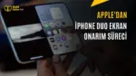 Apple iPhone Duo Ekran Sorunlarını İncelemeye Aldı — iPhone Duo ekran çatlama sorunu, Apple teknik destek, iPhone Duo ekran değişimi, AppleCare destek hattı, iPhone Duo menteşe sorunu