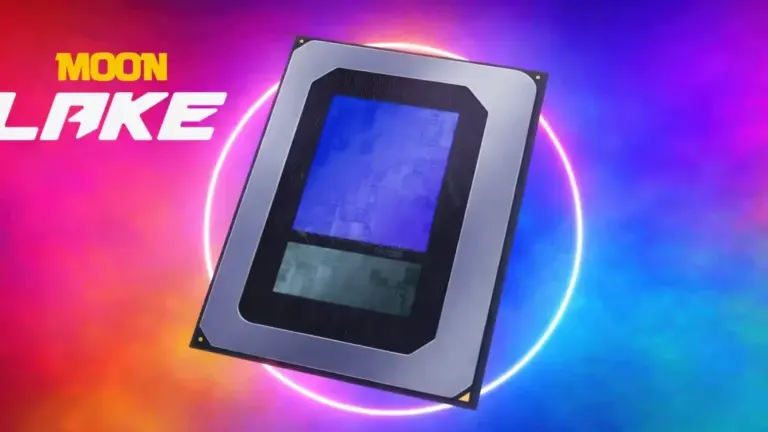 Intel Moon Lake işlemcilerin dört LP çekirdekli yapısını anlatan görsel