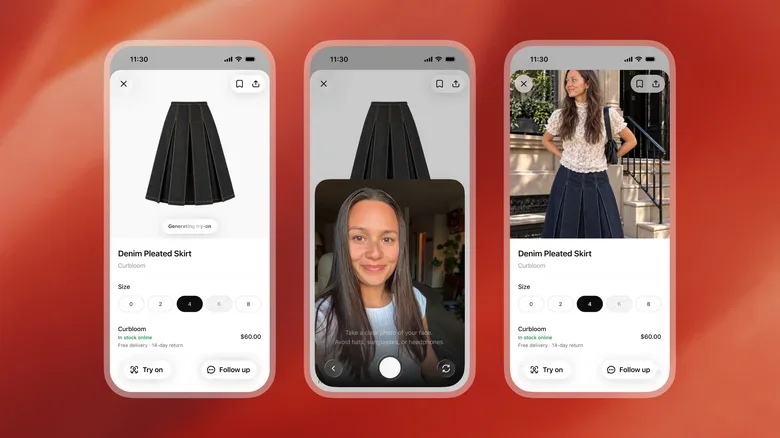 ChatGPT ile Kıyafetleri Sanal Olarak Deneyin — ChatGPT sanal kıyafet deneme, OpenAI alışveriş özellikleri, ChatGPT Images 2.5 modeli, sanal deneme teknolojisi, yapay zeka ile alışveriş