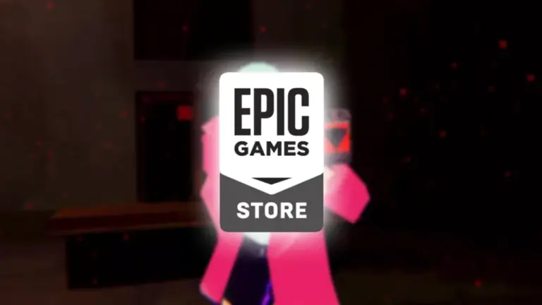 Sorry We're Closed oyununun Epic Games Store'da ücretsiz dağıtımı için hazırlanan görsel