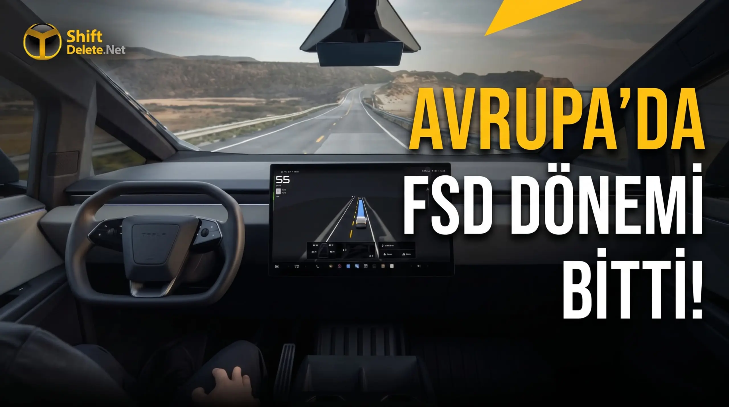 Tesla’dan Türkiye’de sürpriz hamle: Full Self-Driving adı tarihe karıştı!