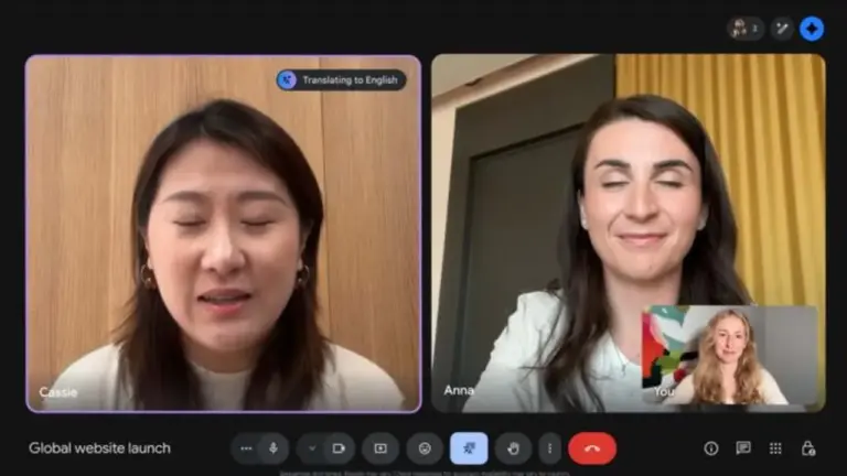 Google Meet, Türkçe dahil 63 farklı dilde gerçek zamanlı çeviri sunuyor