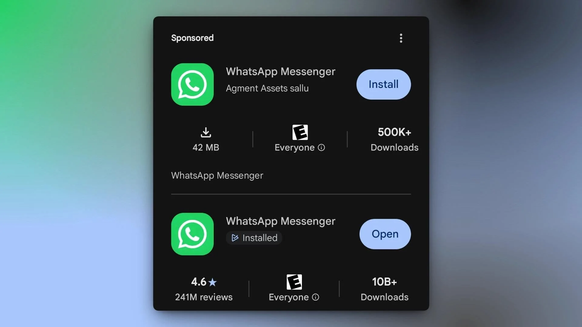Google Play'de Sahte WhatsApp Tehlikesi: 500 Bin Kişi İndirmiş — sahte WhatsApp uygulaması, Google Play güvenlik, mesajlaşma uygulamaları, uygulama indirme sayıları, erken erişim programı