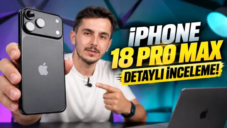 iPhone 18 Pro Max İnceleme