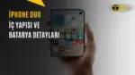 iPhone Duo Parçalarına Ayrıldı: İşte İç Yapısı — iPhone Duo parçalarına ayırma, iPhone Duo batarya kapasitesi, iPhone Duo tamir zorluğu, iPhone Duo iç donanım, iPhone Duo onarım kılavuzu
