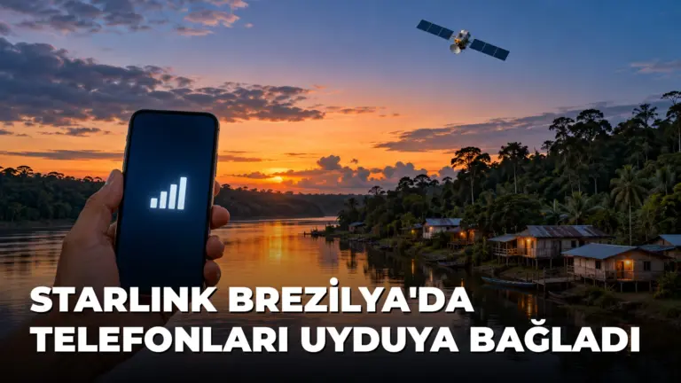 Starlink Brezilya uydu bağlantısı