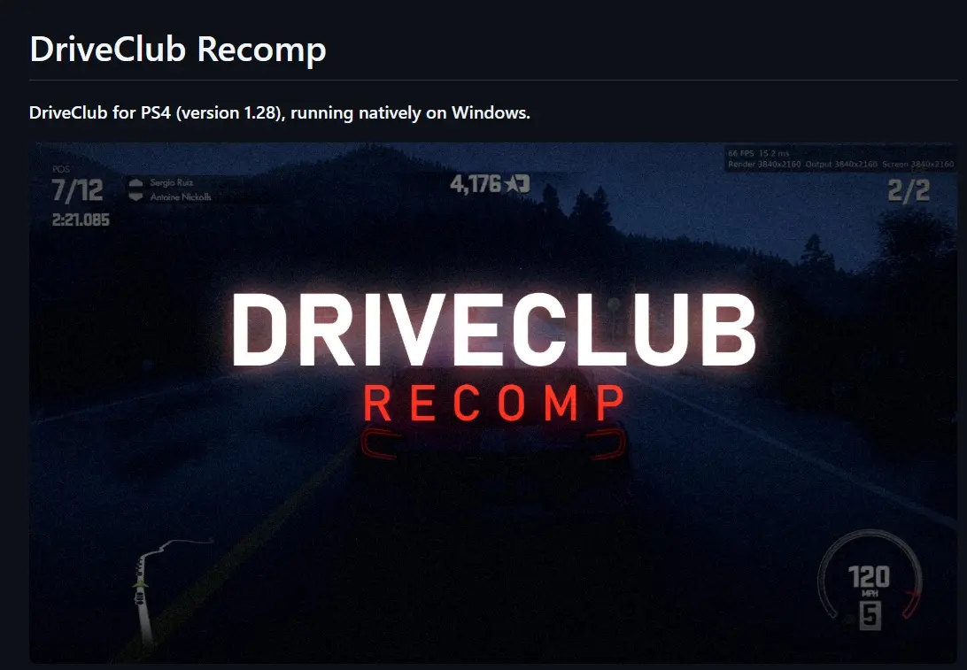 Driveclub