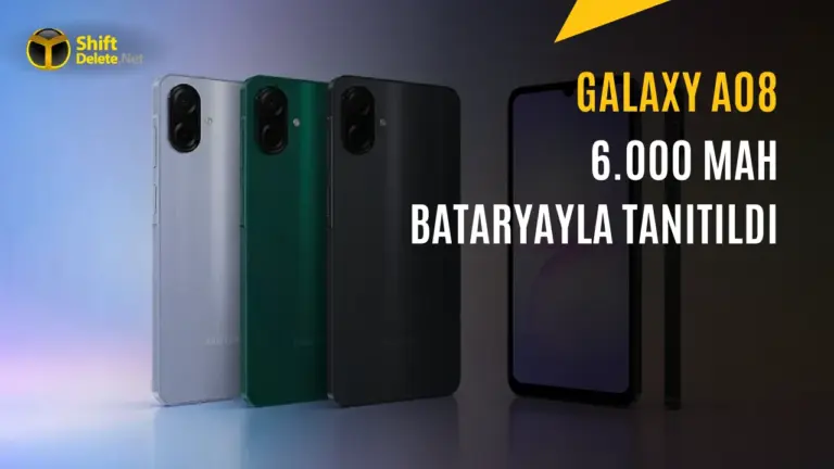 Samsung Galaxy A08 Tanıtıldı: İşte Özellikleri ve Fiyatı — Samsung Galaxy A08 özellikleri, 6000 mAh batarya, MediaTek Helio G99+, Android 16 güncelleme, uygun fiyatlı telefon