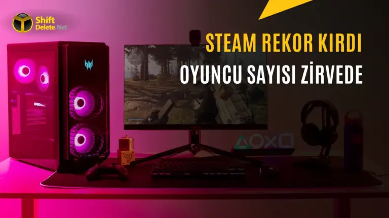 Steam'den Tarihi Rekor: Kullanıcı Sayısı Şaşırttı — Steam eş zamanlı kullanıcı sayısı, Steam anlık oyuncu rekoru, Steam kullanıcı istatistikleri, Steam canlı oyuncu sayısı, Steam rekor kırdı