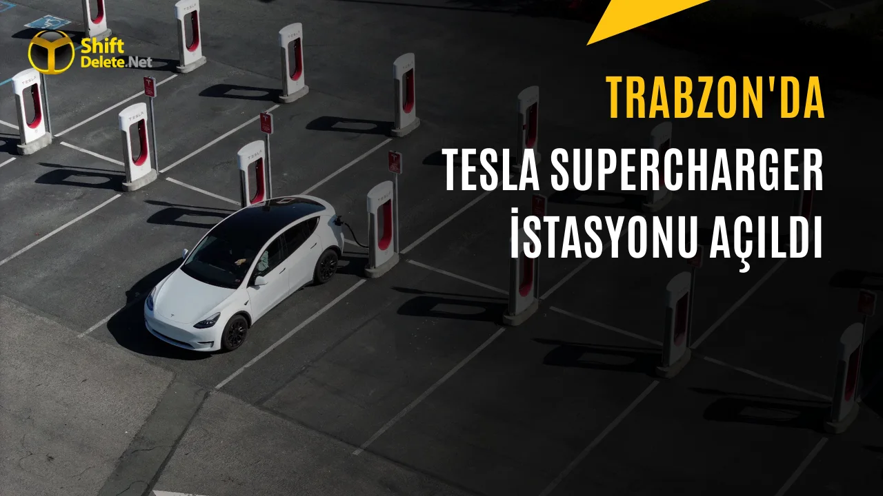 Tesla’nın Trabzon’daki Yeni Şarj Noktası Hizmete Girdi