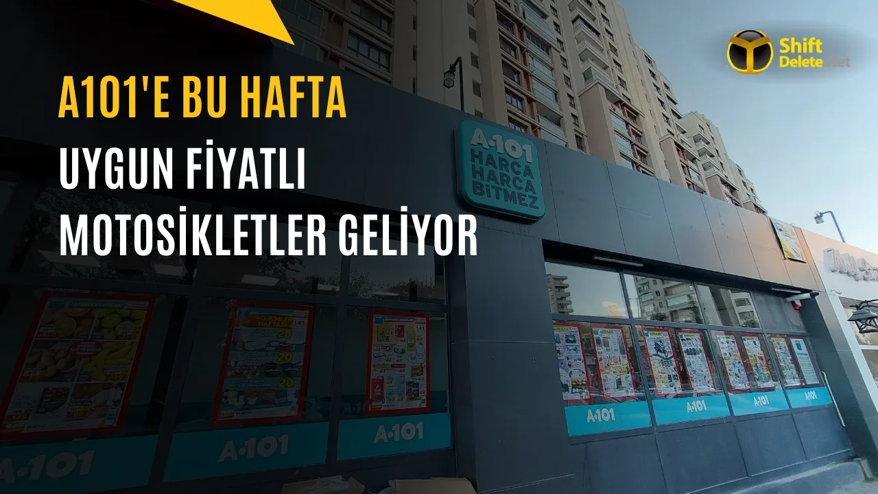 Volta Motosiklet Modelleri A101’e Geliyor