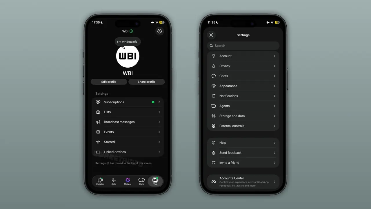 WhatsApp Yenilenen Ayarlar Sekmesini Kullanıma Sunuyor