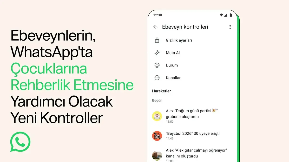 WhatsApp'ta Çocukların Güvenliği için Yeni Adım — WhatsApp ebeveyn denetimleri, WhatsApp gizlilik ayarları, çocukların dijital güvenliği, WhatsApp güvenlik özellikleri, Meta AI denetimi